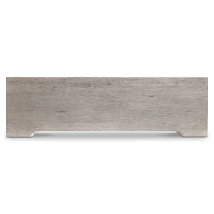Bernhardt Amirus Solid Oak Sculpted Bench with Organic Saddle Seat for Modern Interiors
