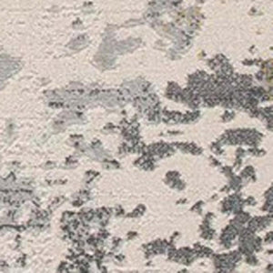 HomeRoots 4' Gold Abstract Dhurrie Area Rug - Soft, Stylish, and Durable for Modern Living Spaces and Entryways 10' Runner Runner 390513