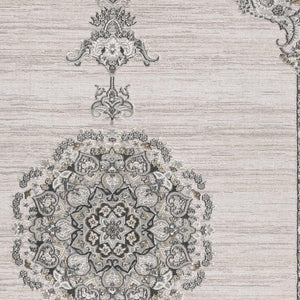 HomeRoots 8' Cream Oriental Area Rug - Timeless Elegance for Living Rooms, Dining Areas, or Bedrooms Decor 8' x 11' 390591