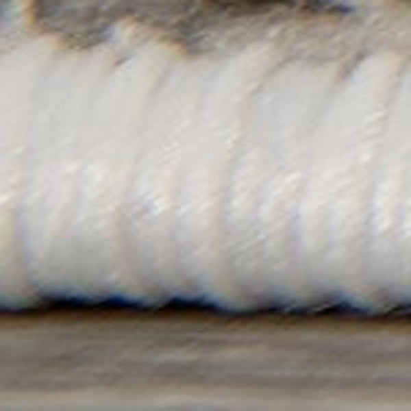 Homeroots 13' Runner Gray And Ivory Abstract Dhurrie Runner Rug  Polypropylene 390607