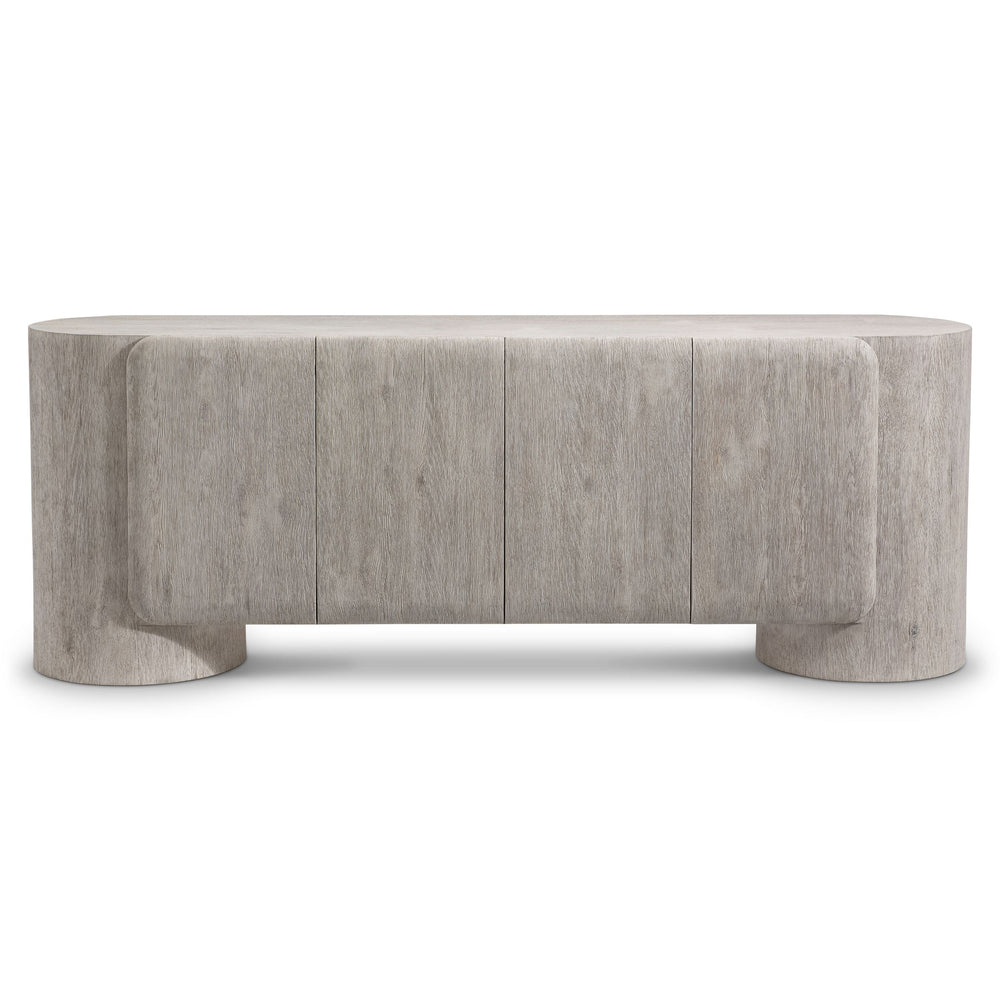 Bernhardt Bernhardt Darrow Oak Entertainment Credenza with Push Open Doors and Cable Management 390880