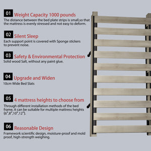 English Elm King Size Luxury Upholstered Platform Bed With Oversized Backrest, Solid Wood Frame & Stylish Green W1885S00027