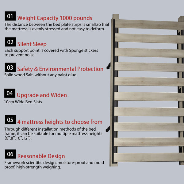 English Elm King Size Luxury Upholstered Platform Bed With Oversized Backrest, Solid Wood Frame & Stylish Green W1885S00027