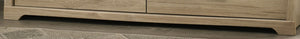 English Elm Elettra Six Drawer Wide Dresser Light Oak Laminate with Matte Black Hardware B2749P413341