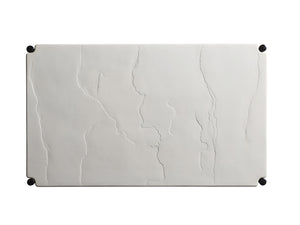 Lexington Tommy Bahama Outdoor 3910-945 Elegant Rectangular Cocktail Table With Graphite Finish & Limestone-style Top For Stylish Living Graphite Wood 3910-945