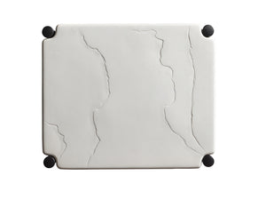 Lexington Tommy Bahama Outdoor 3910-953 Elegant Rectangular End Table With Graphite Finish And Honed Limestone Top For Modern Homes Graphite Wood 3910-953