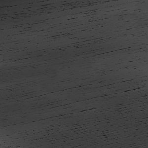 Eurostyle Vieno Bar Stool - Contemporary Solid Elm Wood Design For Minimalist Interior Aesthetic And Comfort Black Solid Elm Wood 39110-blk