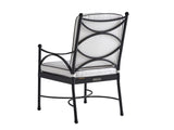 Lexington Tommy Bahama Outdoor 3911-13-01-40 Pavlova Dining Chair - Elegant Design With Graphite Finish & Luxurious Cushion Set Graphite Wood 3911-13-01-40