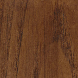 EuroStyle Vieno Solid Elm Wood Counter Stool Sculptural Cut-Out Seat for Kitchen Islands Walnut 39133-WAL