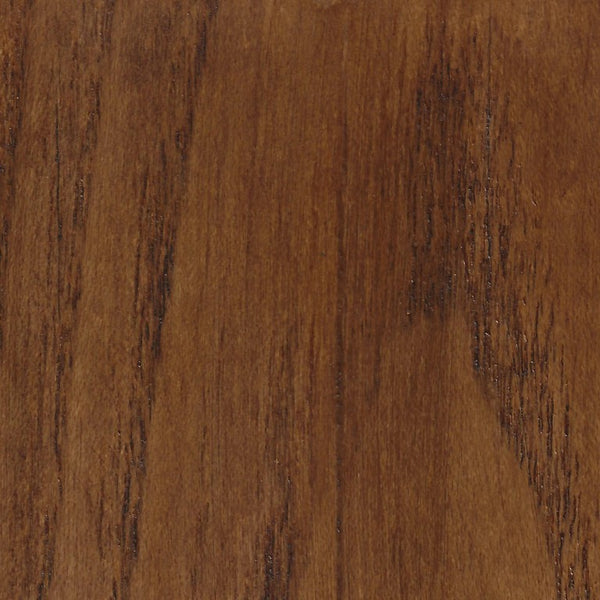 EuroStyle Vieno Solid Elm Wood Counter Stool Sculptural Cut-Out Seat for Kitchen Islands Walnut 39133-WAL