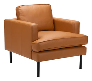 Decade Armchair Brown 109902 Zuo Modern