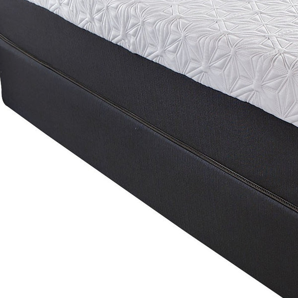 Homeroots 11.5" Lux Copper Infused Gel Memory Foam And High Density Foam Mattress Twin Xl  Wood 391625