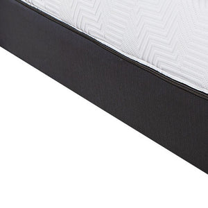 Homeroots 10.5" Hybrid Lux Memory Foam And Wrapped Coil Mattress Twin  Gel Memory Foam 391626