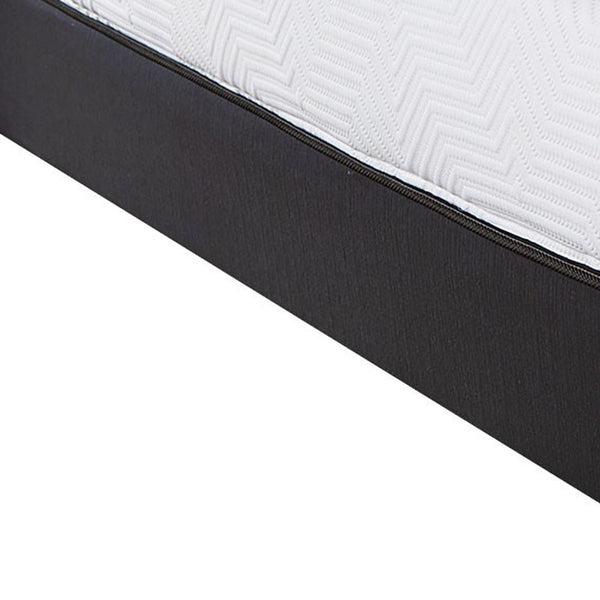 Homeroots 10.5" Hybrid Lux Memory Foam And Wrapped Coil Mattress Twin  Gel Memory Foam 391626