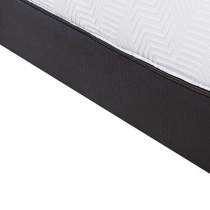 Homeroots 10.5" Hybrid Lux Memory Foam And Wrapped Coil Mattress Twin  Gel Memory Foam 391626