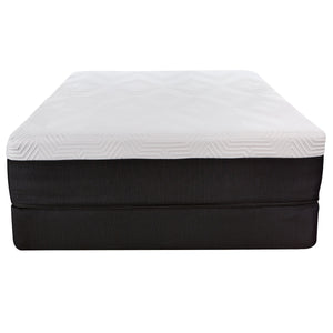 Homeroots 14" Hybrid Lux Memory Foam And Wrapped Coil Mattress Twin Xl  Wood 391643
