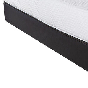 Homeroots 10.5" Hybrid Lux Memory Foam And Wrapped Coil Mattress Full  Wood 391674