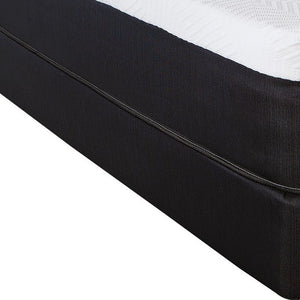 Homeroots 13" Hybrid Lux Memory Foam And Wrapped Coil Mattress Full  Wood 391677