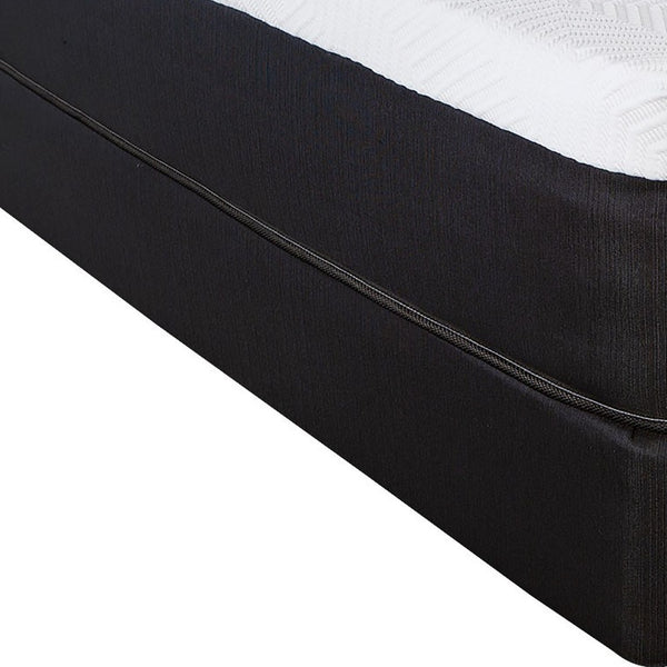 Homeroots 13" Hybrid Lux Memory Foam And Wrapped Coil Mattress Full  Wood 391677
