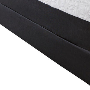 Homeroots 8" Luxurious Three Layer Gel Infused Memory Foam Mattress For Superior Comfort And Support King Wood 391690