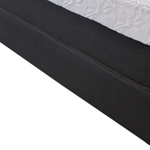 Homeroots 8" Luxurious Three Layer Gel Infused Memory Foam Mattress For Superior Comfort And Support Cal King Wood 391694