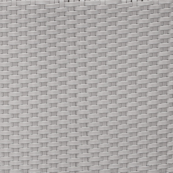 Homeroots Set Of Two 21" White Aluminum Arm Chair   391723