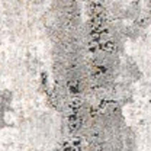 HomeRoots 2' Gray Abstract Pattern Runner Rug - Modern Artistry for Hallways, Soft Texture & Low-Pile Durability 2' x 20' 391782