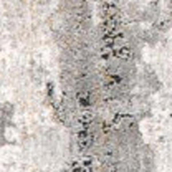 HomeRoots 2' Gray Abstract Pattern Runner Rug - Modern Artistry for Hallways, Soft Texture & Low-Pile Durability 2' x 20' 391782