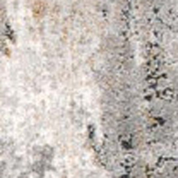 HomeRoots 2' Gray Abstract Pattern Runner Rug - Modern Artistry for Hallways, Soft Texture & Low-Pile Durability 2' x 8' 391786