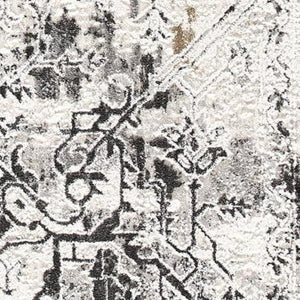 HomeRoots 4' Beige Oriental Area Rug - Timeless, Durable Design for Living Rooms, Entryways, and More 4' X 6' 391805