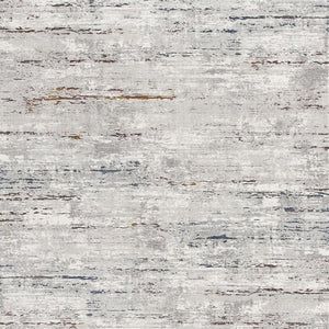 HomeRoots 4' Grey Abstract Area Rug - Modern Elegance for Cozy Spaces, Durable Construction & Easy Maintenance 4' X 6' 391822