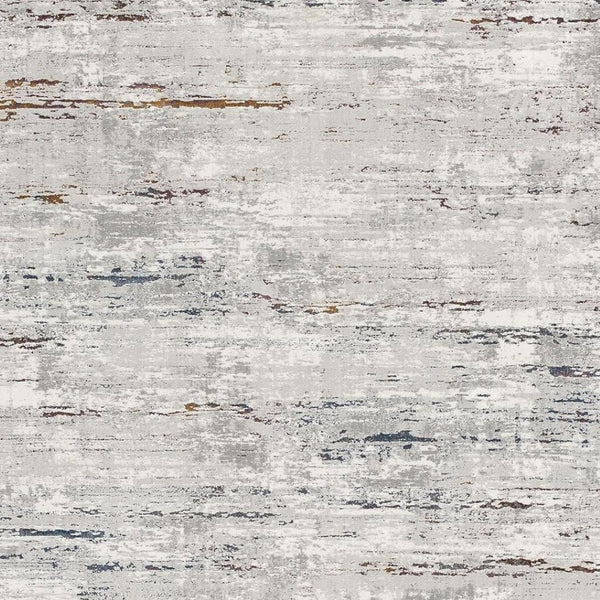 HomeRoots 4' Grey Abstract Area Rug - Modern Elegance for Cozy Spaces, Durable Construction & Easy Maintenance 5' X 8' 391823