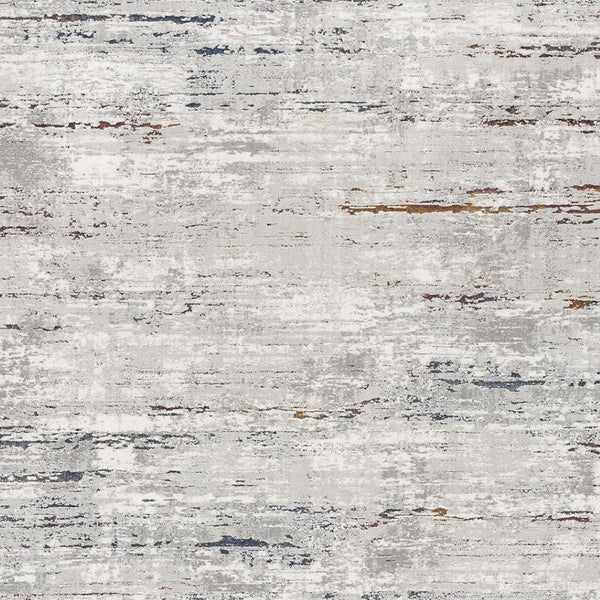 HomeRoots 4' Grey Abstract Area Rug - Modern Elegance for Cozy Spaces, Durable Construction & Easy Maintenance 7' X 10' 391824