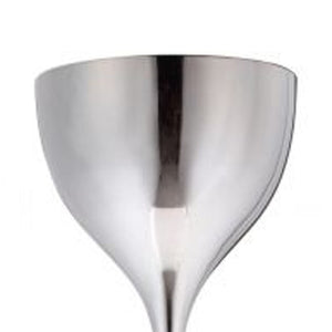 HomeRoots 67" Modern Steel Floor Lamp with Sleek Silver Bell Shade - Compact Design for Stylish Spaces 391832