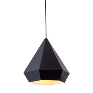 Homeroots Black Lantern Metal Dimmable Ceiling Light With Black Shades   391882