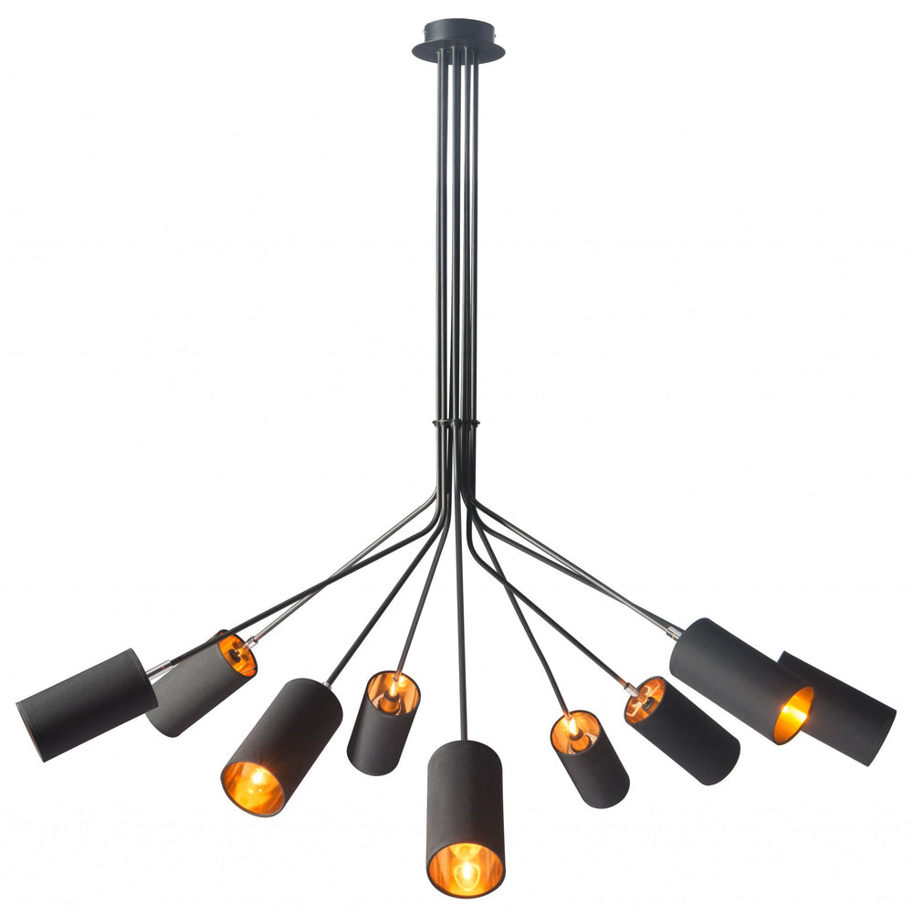 Homeroots Explosion Ceiling Lamp Black   391885