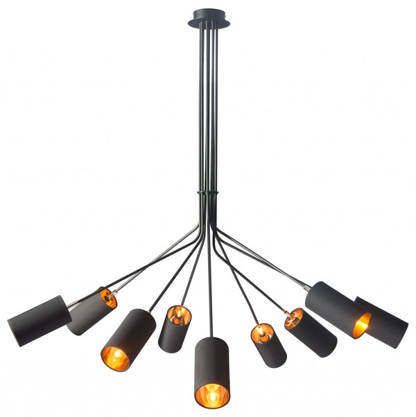Homeroots Explosion Ceiling Lamp Black   391885