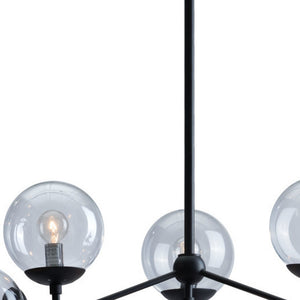 Homeroots Abundant Ceiling Lamp Black   391897