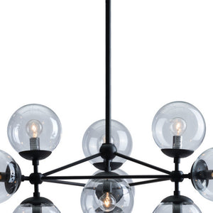 Homeroots Abundant Ceiling Lamp Black   391897