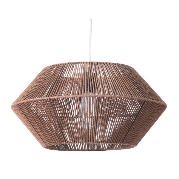Homeroots Brown Dashy Ceiling Lamp   391900