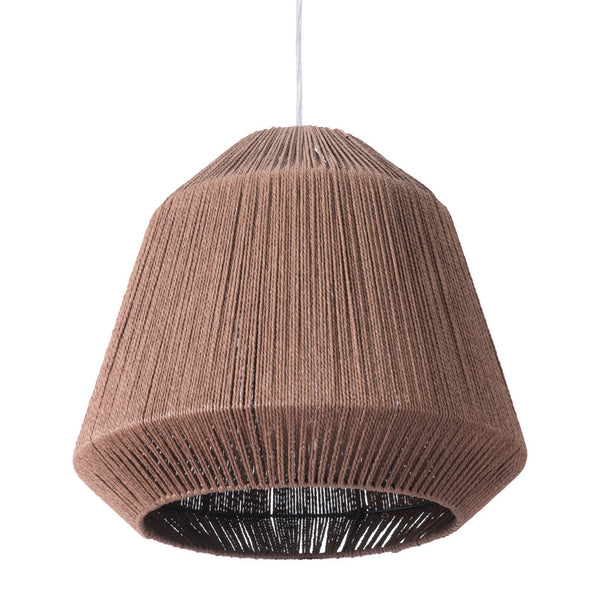 Homeroots Brush Natural Ceiling Lamp   391901