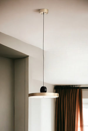 Homeroots Gold Shaded Metal Led Dimmable Ceiling Light   391919