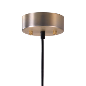 Homeroots Gold Shaded Metal Led Dimmable Ceiling Light   391919