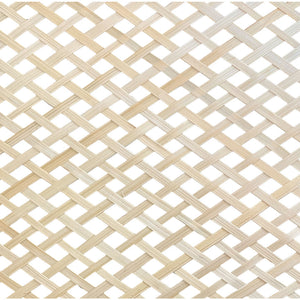 Homeroots Natural Boho Weave Ceiling Lamp   391924