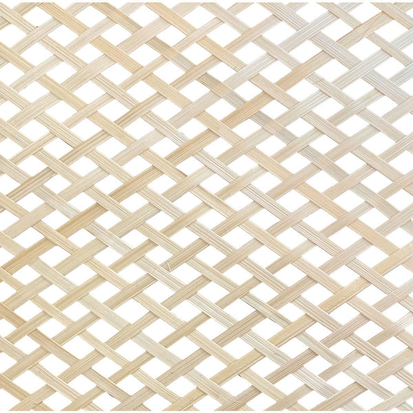 Homeroots Natural Boho Weave Ceiling Lamp   391924