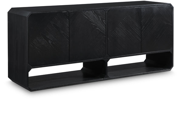 Parker Black Sideboard/Buffet 391Black Meridian Furniture