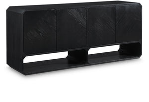 Parker Black Sideboard/Buffet 391Black Meridian Furniture