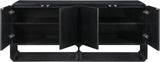 Parker Black Sideboard/Buffet 391Black Meridian Furniture