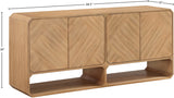 Parker Natural Sideboard/Buffet 391Natural Meridian Furniture