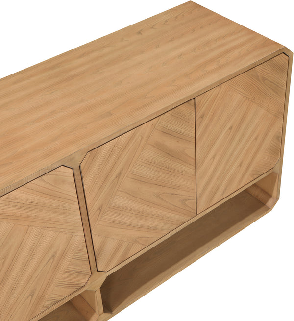 Parker Natural Sideboard/Buffet 391Natural Meridian Furniture